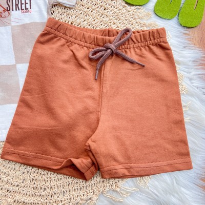 Conj. Camiseta Perfect for Street e Bermuda - Ferrugem